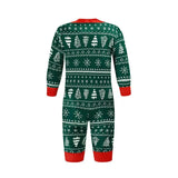 Green Christmas Print Family Matching Christmas Pajamas