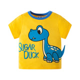 Boys' Cartoon Dinosaur T-Shirt
