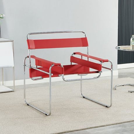 Nordic Bauhaus Stainless Steel Wassily Chair
