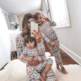 Christmas Reindeer Christmas Tree Family Matching Christmas Pajamas