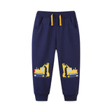 Kids' Excavator Embroidered Jogger Pants