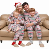 Christmas Reindeer Christmas Tree Family Matching Christmas Pajamas