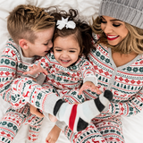 Christmas Reindeer Christmas Tree Family Matching Christmas Pajamas