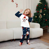 Santa Claus Snowflakes Family Matching Christmas Pajamas