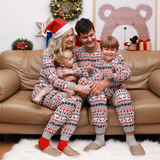 Christmas Reindeer Christmas Tree Family Matching Christmas Pajamas