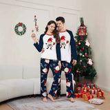Santa Claus Snowflakes Family Matching Christmas Pajamas