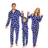 Christmas Snowman & Polar Bear Print Family Matching Christmas Pajamas