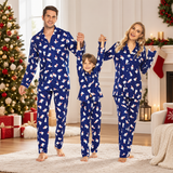 Christmas Snowman & Polar Bear Print Family Matching Christmas Pajamas