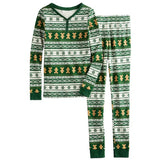 Christmas Gingerbread Man Print Family Matching Christmas Pajamas