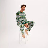 Christmas Gingerbread Man Print Family Matching Christmas Pajamas
