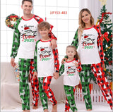 Red And Green Christmas Tree Family Matching Christmas Pajamas