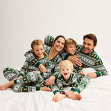 Christmas Gingerbread Man Print Family Matching Christmas Pajamas