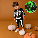 Glow-in-the-Dark Skeleton Halloween Set