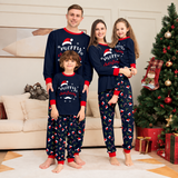 Santa Hat & Candy Cane Family Matching Christmas Pajamas