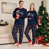 Santa Hat & Candy Cane Family Matching Christmas Pajamas