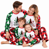 Red And Green Christmas Tree Family Matching Christmas Pajamas