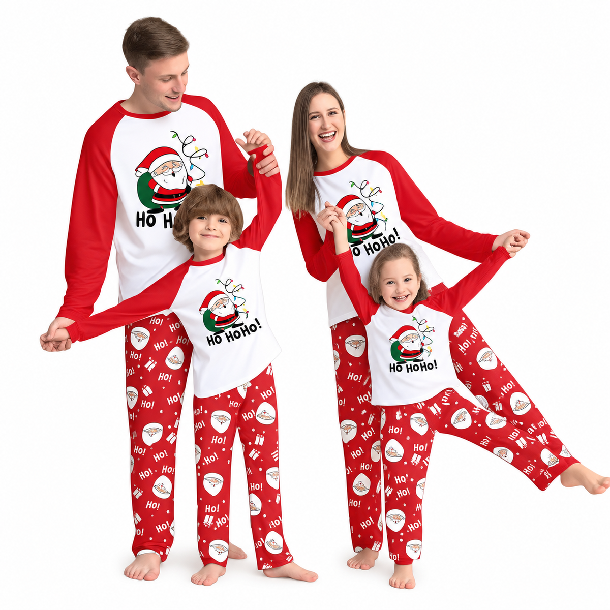 Santa Claus Family Matching Christmas Pajamas