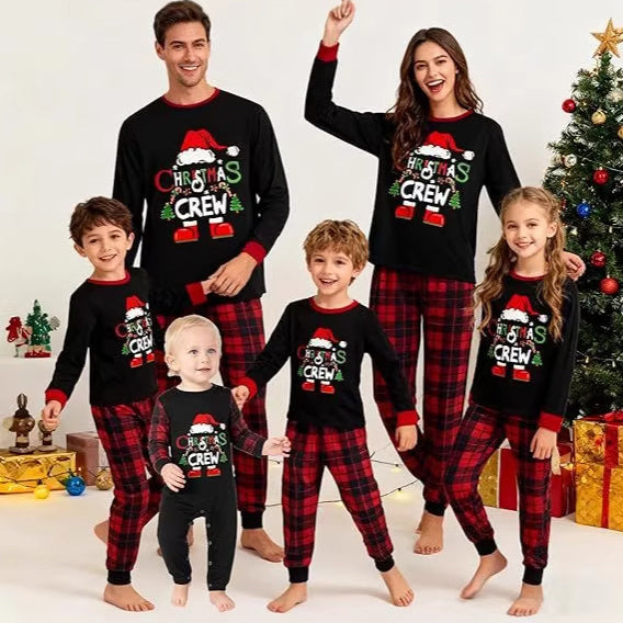 Christmas Crew Family Matching Christmas Pajamas