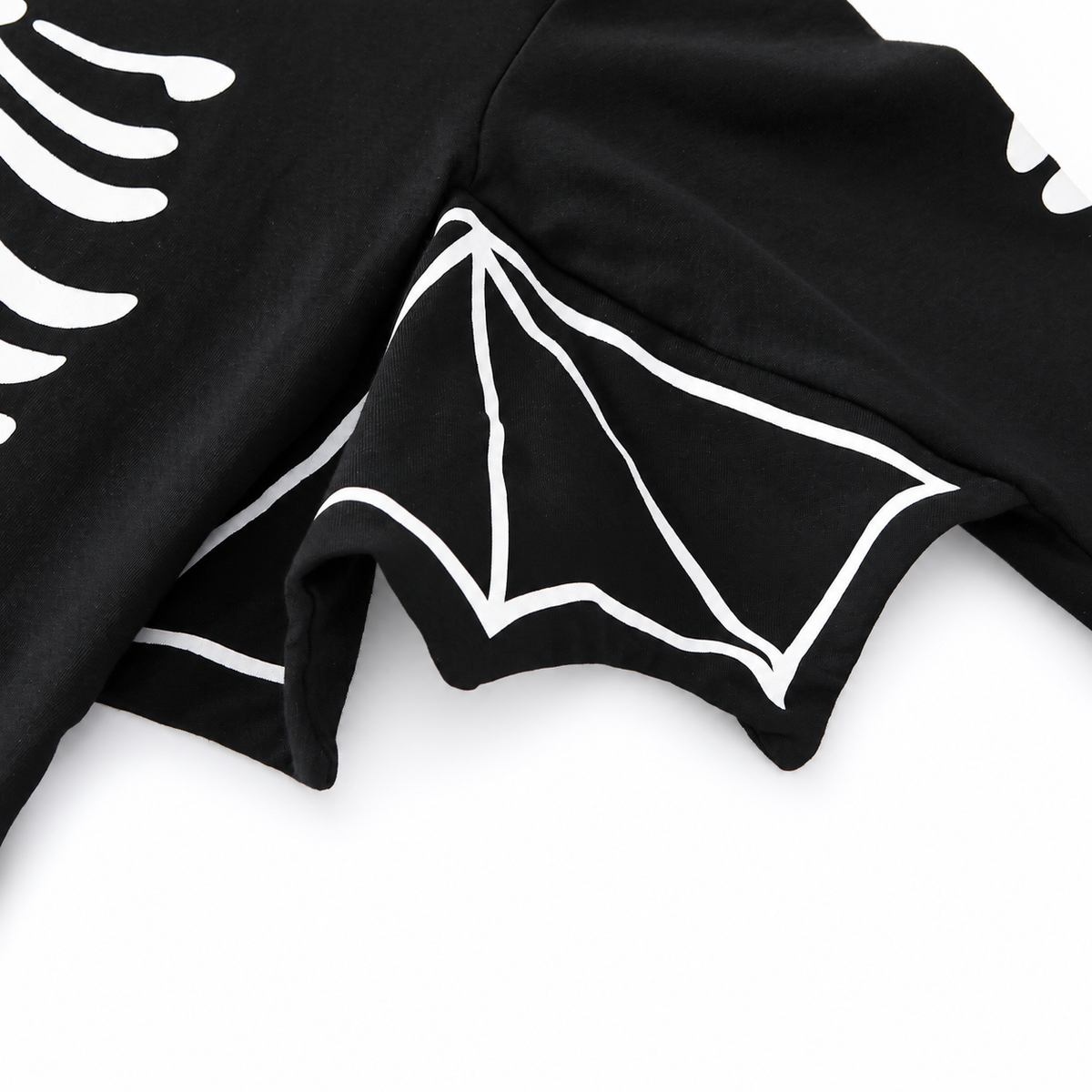 Halloween Bat Skeleton Hooded Romper for Babies & Toddlers