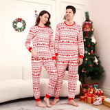 Christmas Reindeer Fair Isle Family Matching Christmas Pajamas
