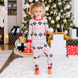 Christmas Fair Isle Print Family Matching Christmas Pajamas