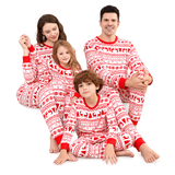 Christmas Reindeer Fair Isle Family Matching Christmas Pajamas