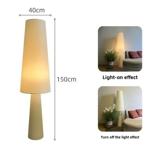 Wabi-Sabi Style Textile Lampshade – Zen Home Accent