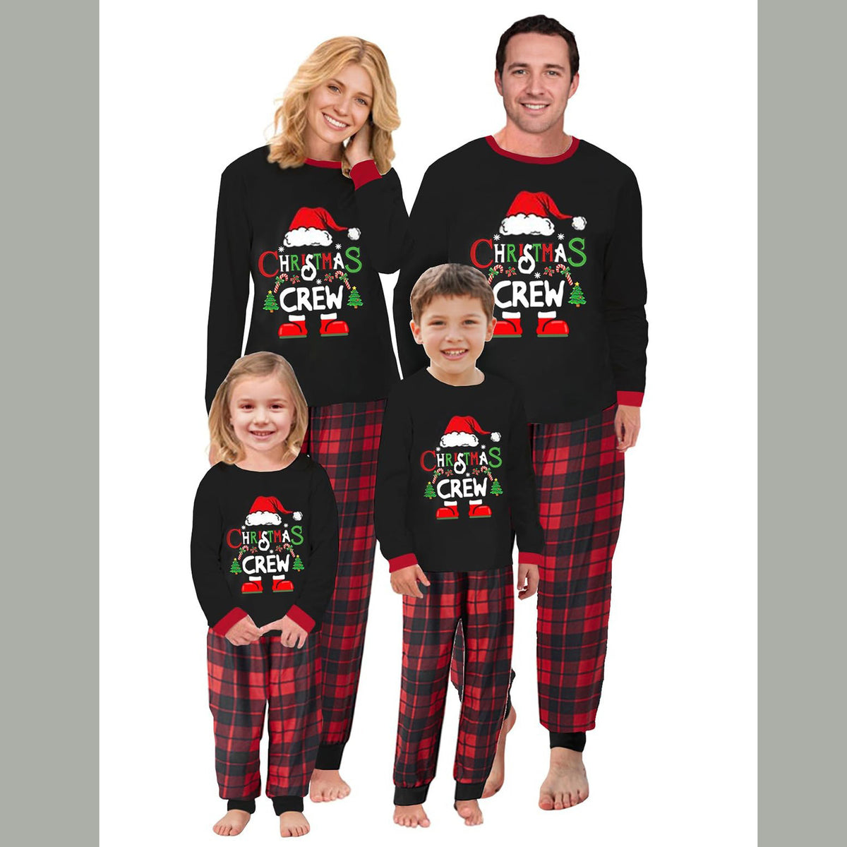 Christmas Crew Family Matching Christmas Pajamas
