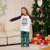 Dear Santa Naughty Ones Family Matching Pajamas
