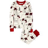 Christmas Tree Print Bear Family Matching Christmas Pajamas