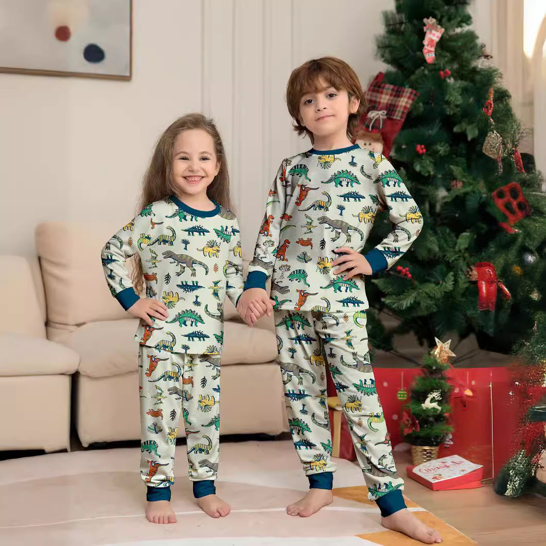Animal & Dinosaur Print Family Matching Pajamas