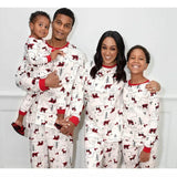 Christmas Tree Print Bear Family Matching Christmas Pajamas