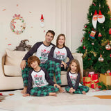 Dear Santa Naughty Ones Family Matching Pajamas